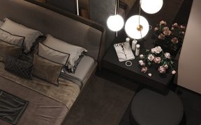 Bedroom in contemporary style13