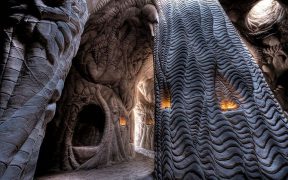 The artist has spent the last 25 years in the cave22.