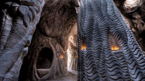 The artist has spent the last 25 years in the cave22.